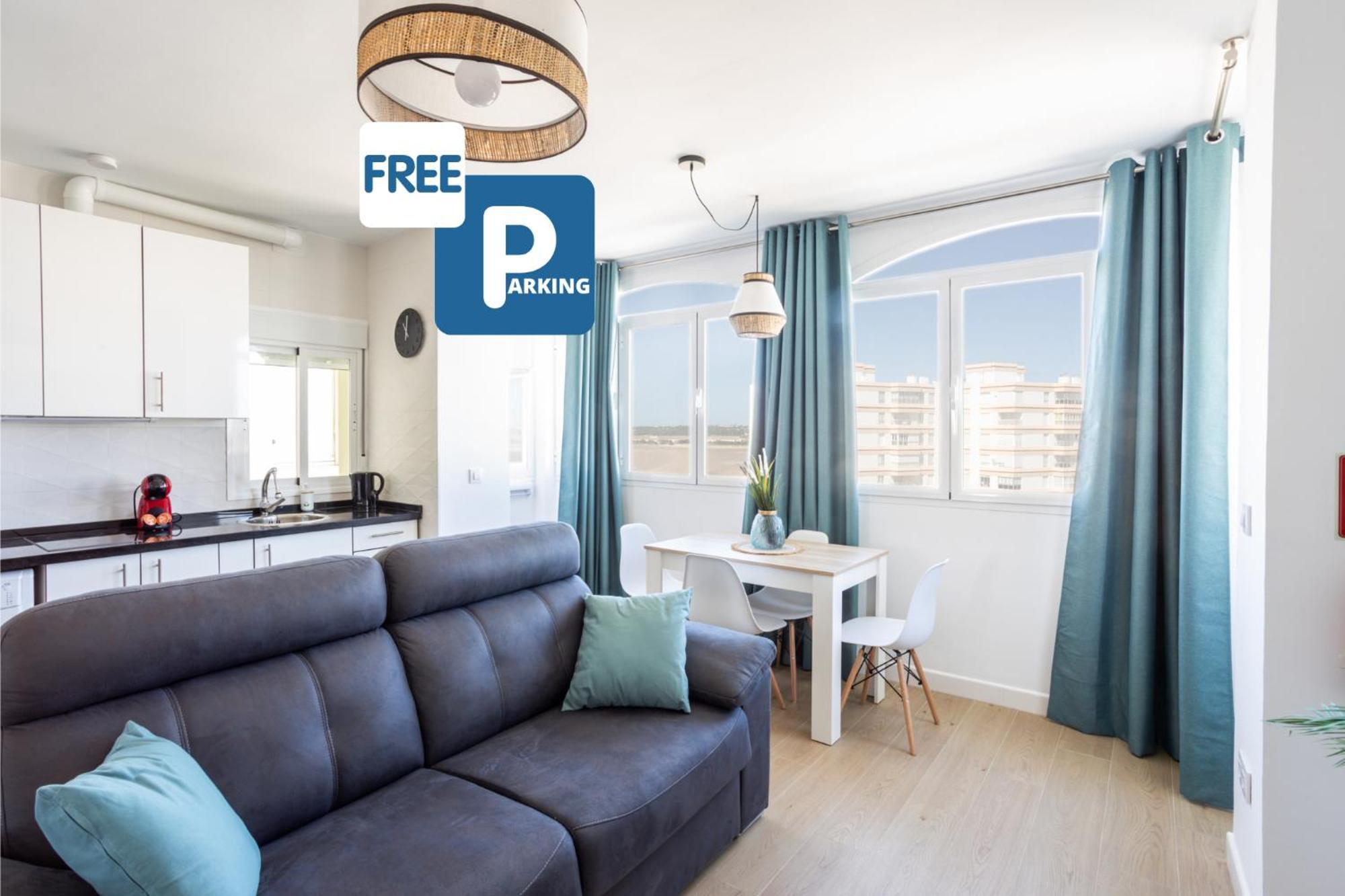 Playa Valdelagrana Free Parking By Cadiz Time Apartman El Puerto de Santa María Kültér fotó